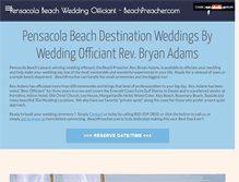 Tablet Screenshot of beachpreacher.com
